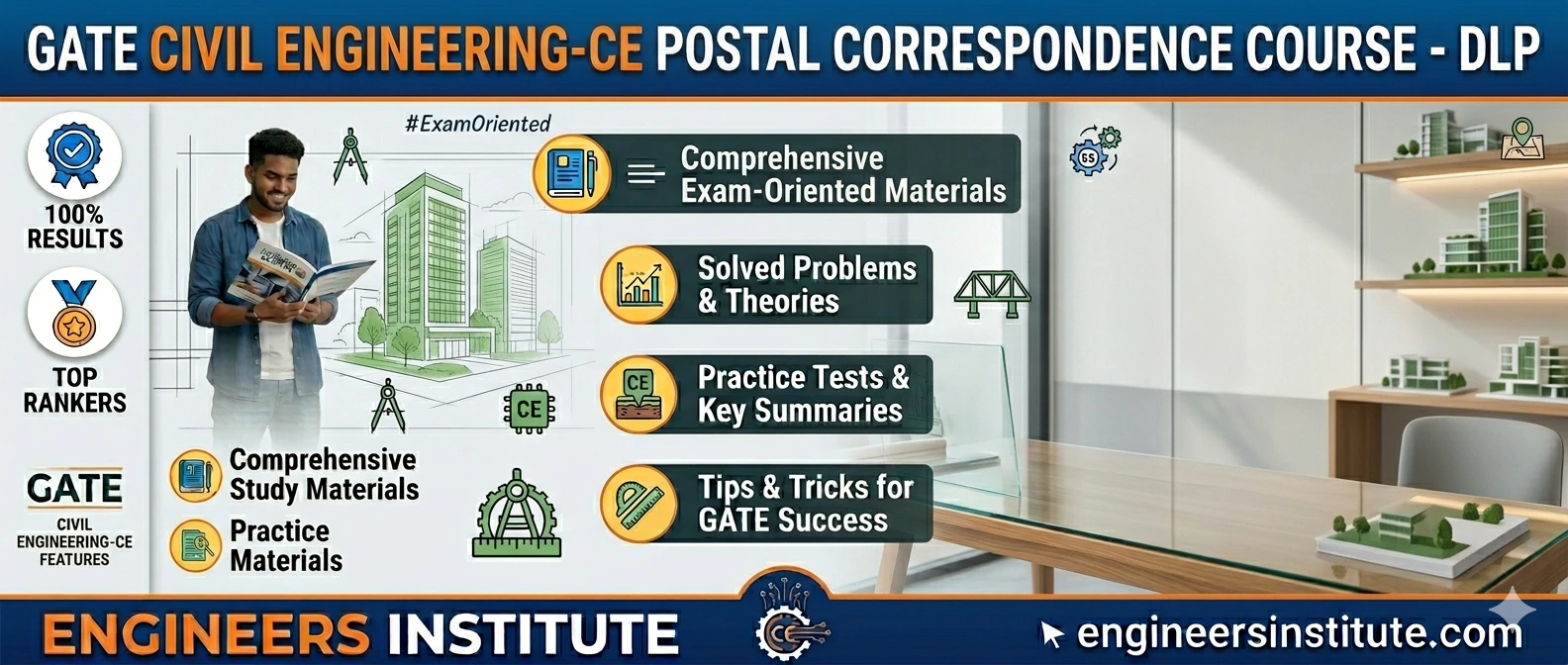 GATE Civil Engineering Postal Study Material