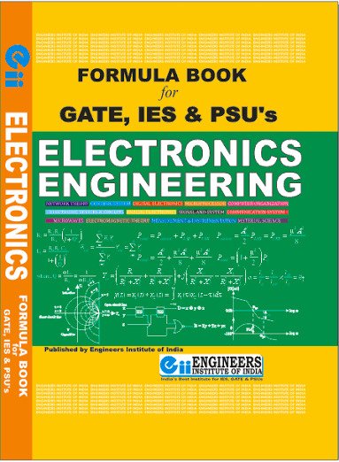 GATE 2028 Electronics Formula Book